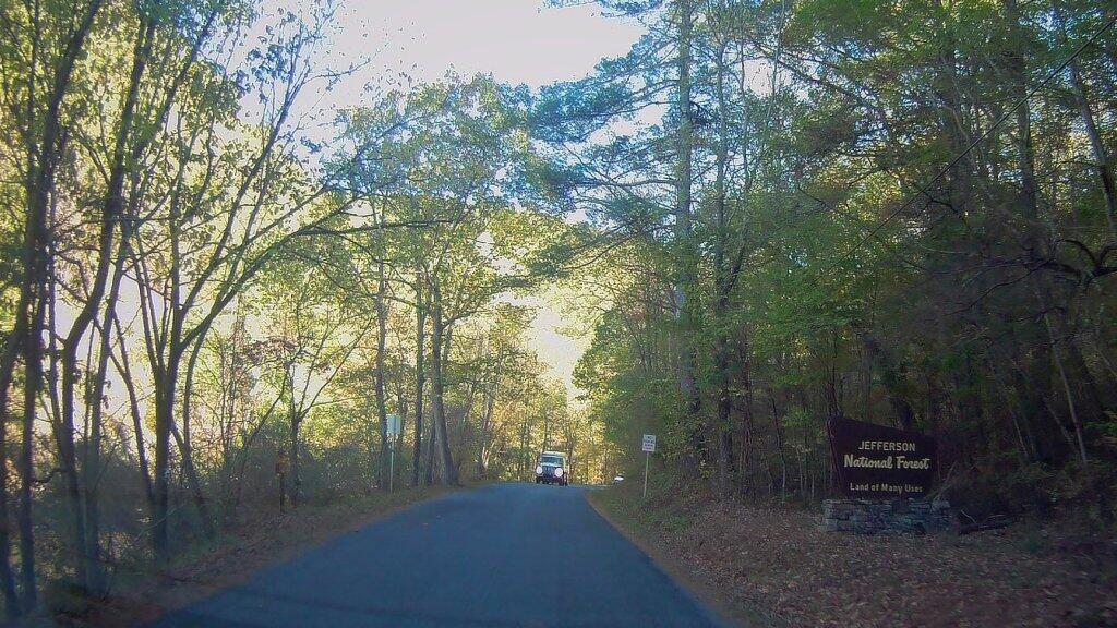 Photo: Jefferson National Forest Enterance