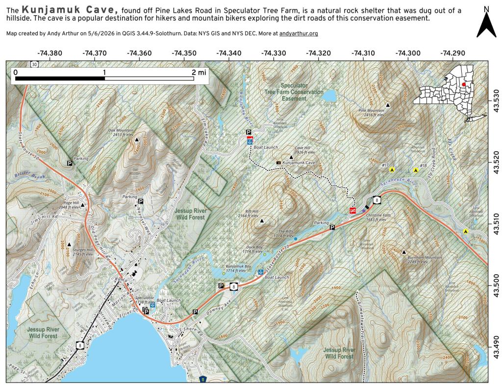 Map: Kunjamunk Cave