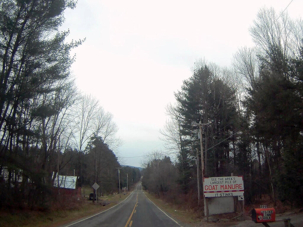 Photo: See The Area's Largest Pile Of Goat Manure