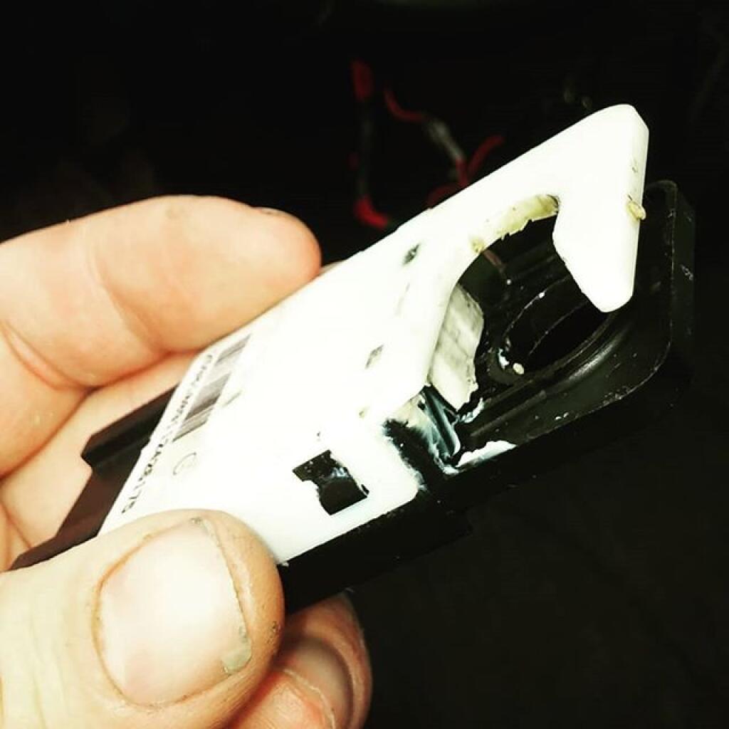 Photo: There is a lot of grease on the switch, I wonder if it gummed up the contacts inside