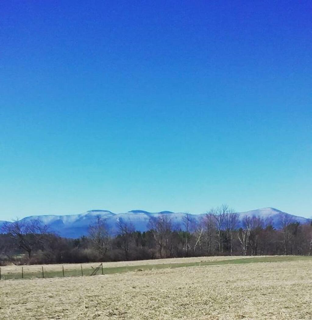 Photo: Snow capped mountains