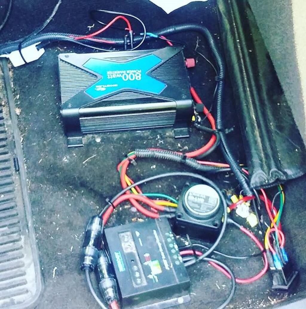 Photo: This mess is the brains of the operation
