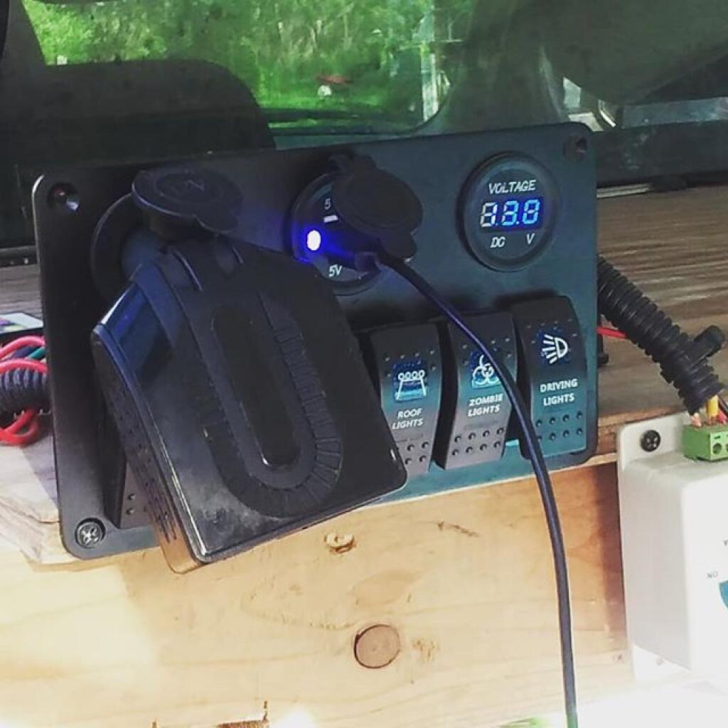 Photo: Sun went under sun but still floating the battery