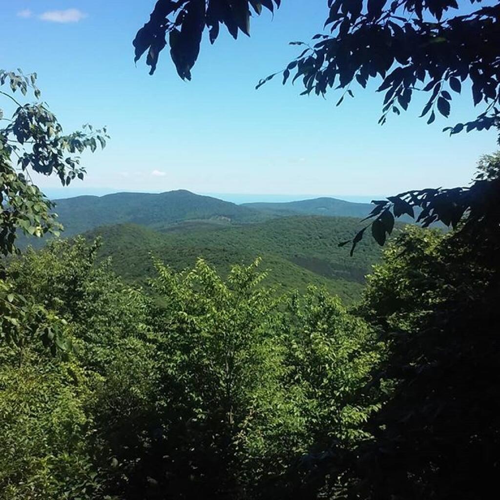 Photo: View of Ashland Pinnacle and Mount Pisgah
