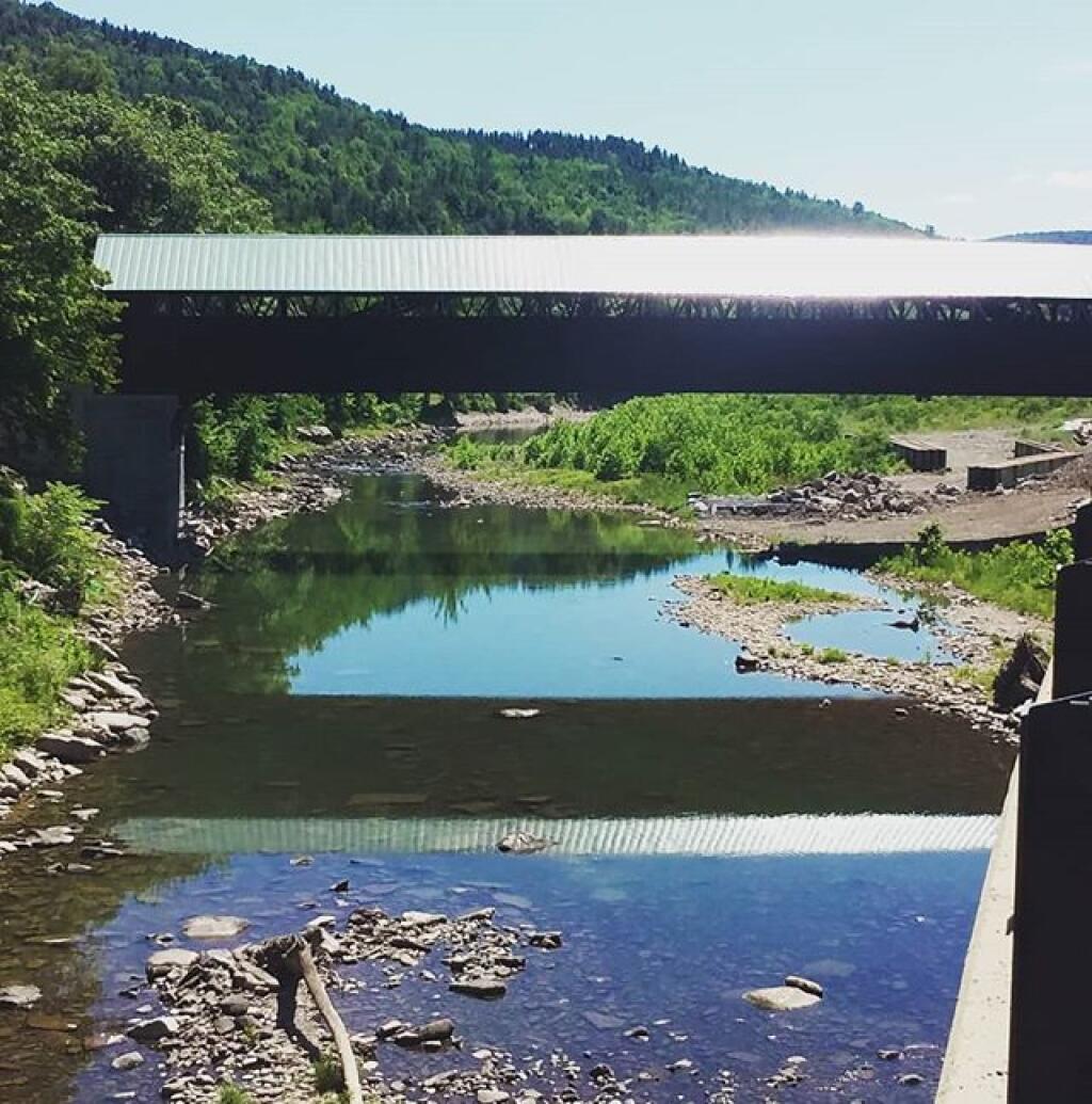 Photo: It's the not so Old Blenheim Bridge