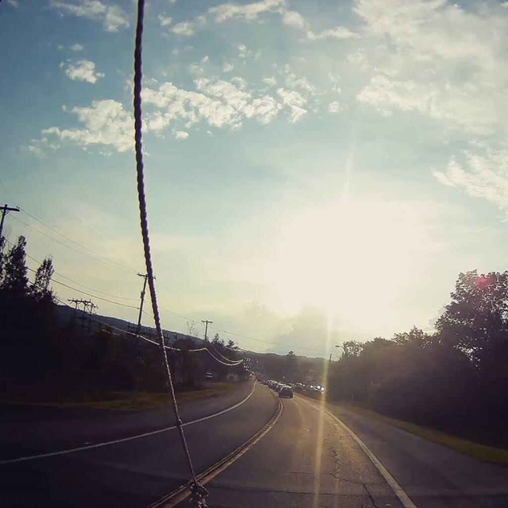 Photo: Traffic was stopped in Bridgewater, ended up cutting through Unadilla Forks Photo: Traffic was stopped in Bridgewater, ended up cutting through Unadilla Forks