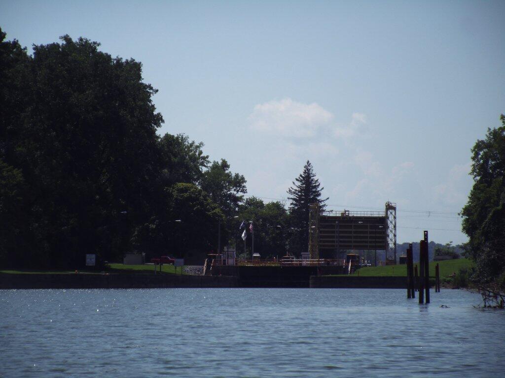 Photo: Mud Lock In Cayuga Lake