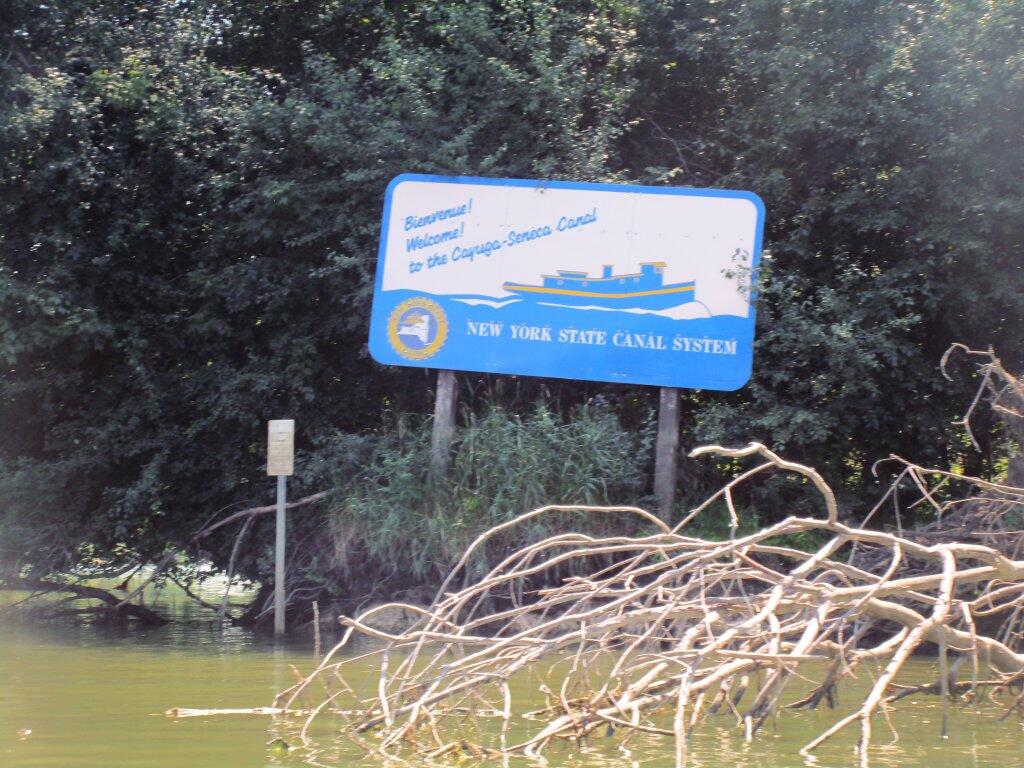Photo: Welcome To The Seneca - Cayuga Canal