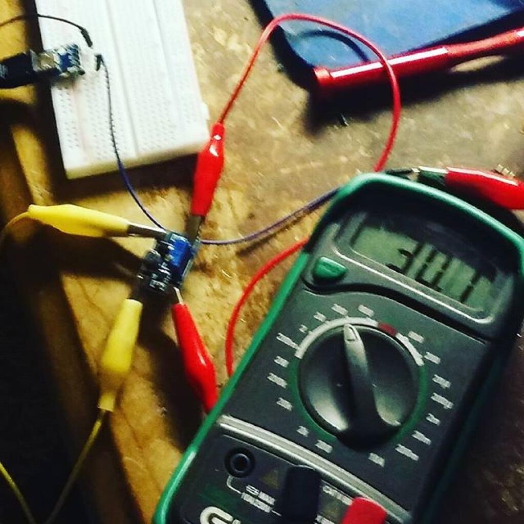 Photo: Bought these boost converters last year for projects. Finally figured out how to get them to work, needed to adjust the voltage more.