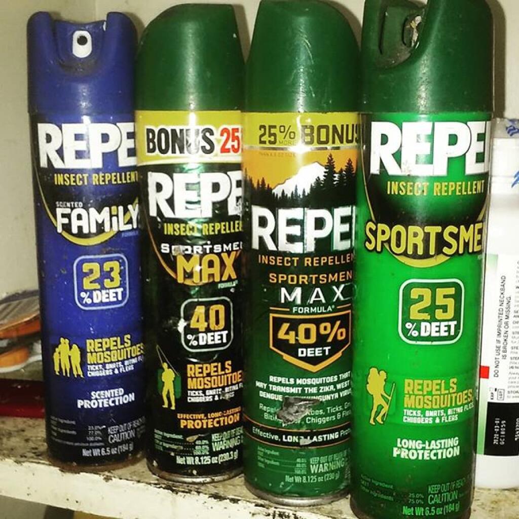 Photo: Prepping for black fly season! And that doesn't include my collection of Icaridin