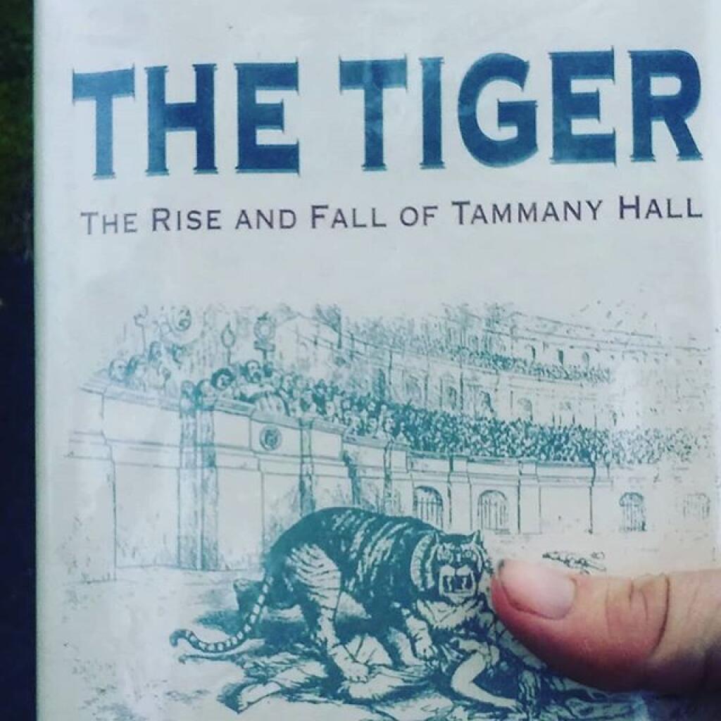 Photo: Finished reading The Tiger by Oliver Allen