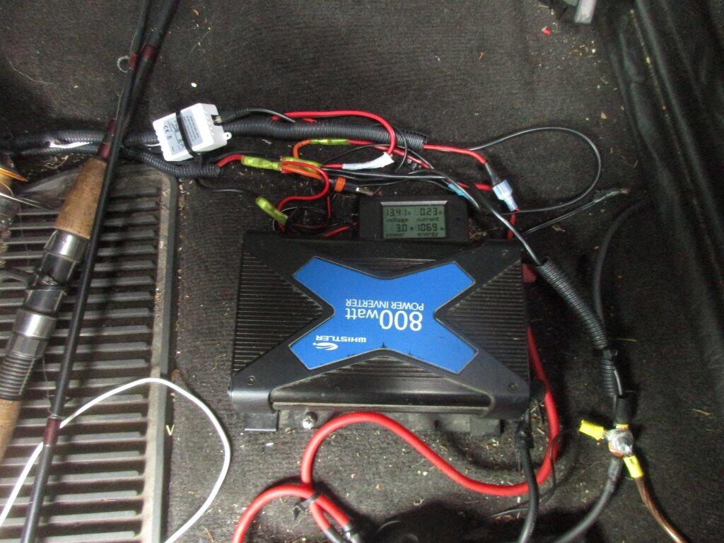 Photo: Power Input Meter And Large Inverter