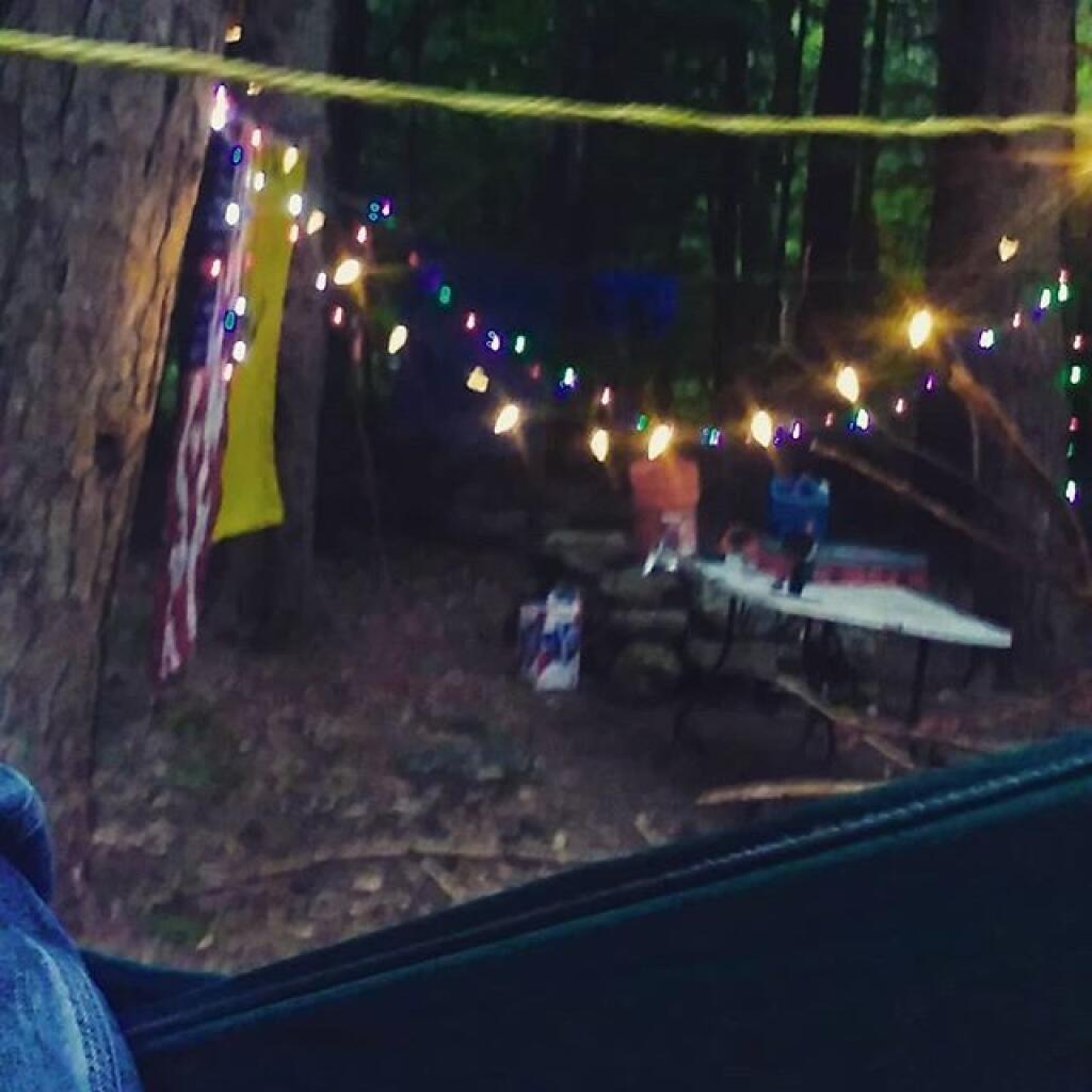 Photo: Relaxing in the hammock