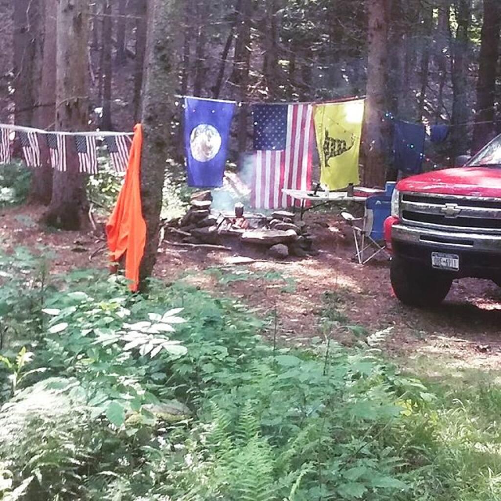 Photo: While this campsite is tight to get in and out of its still really nice