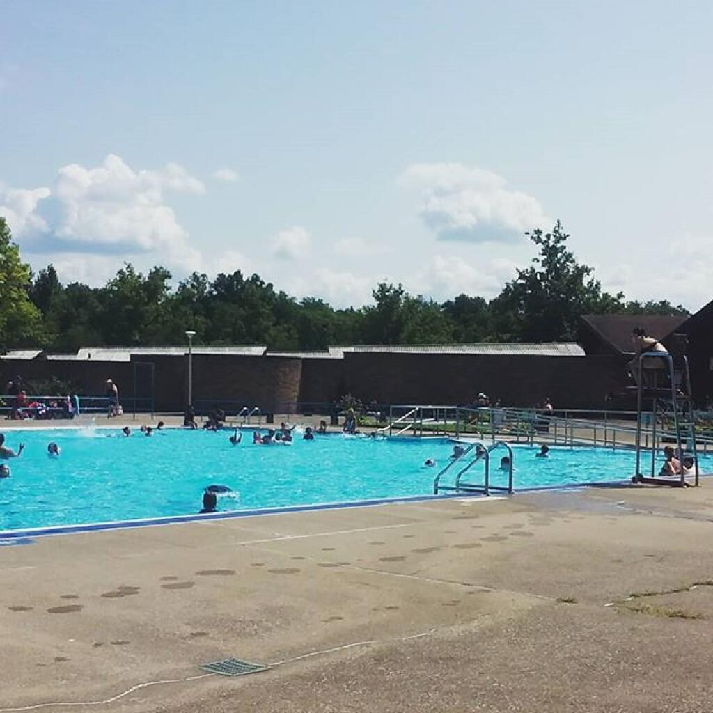 Photo: Quick swim at Letchworth