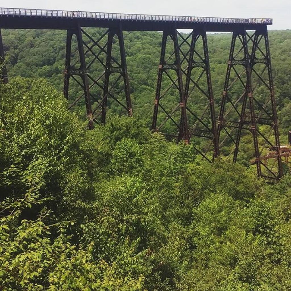 Photo: Half a bridge