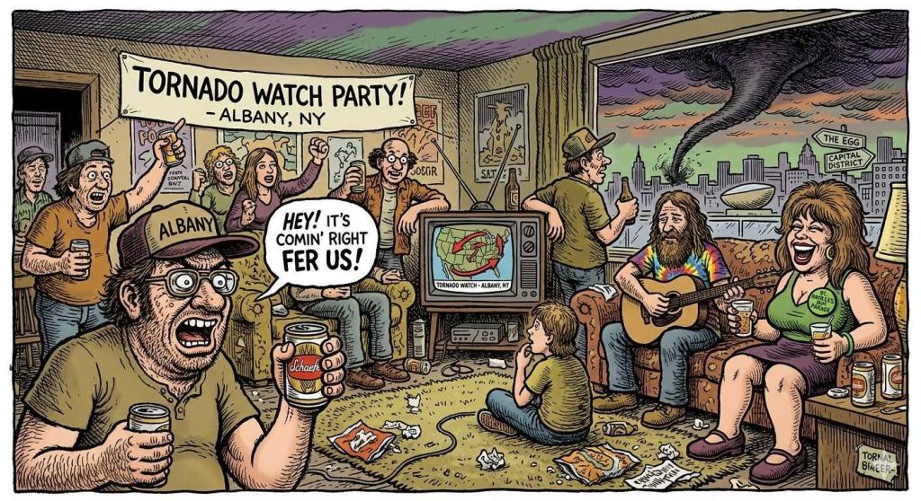 Photo: Tornado Watch Party