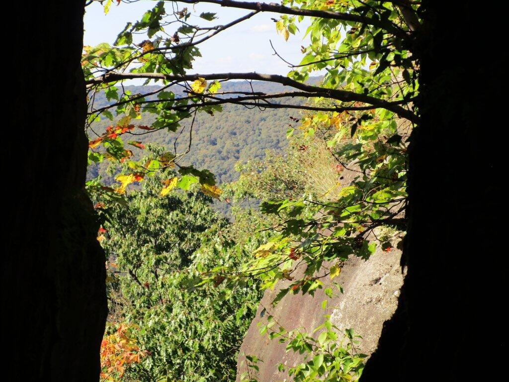 Photo: Stairs Through Rim Rock