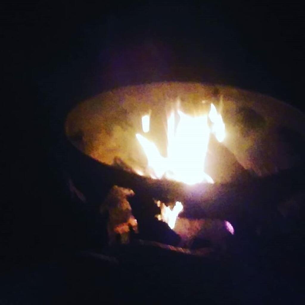 Photo: Small fire, smaller than my parents neighbors