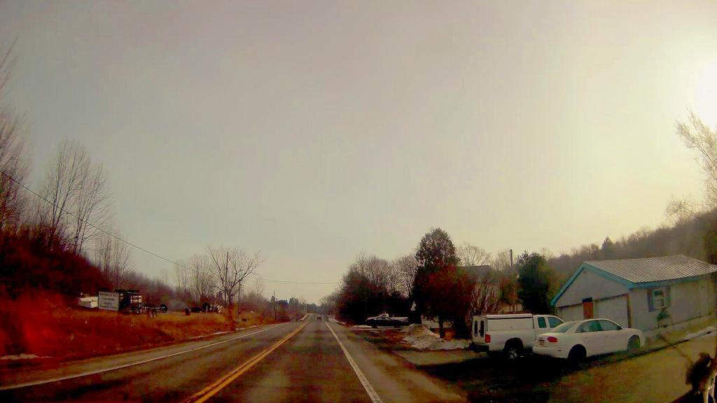 Photo: Burn Barrel Along US 20