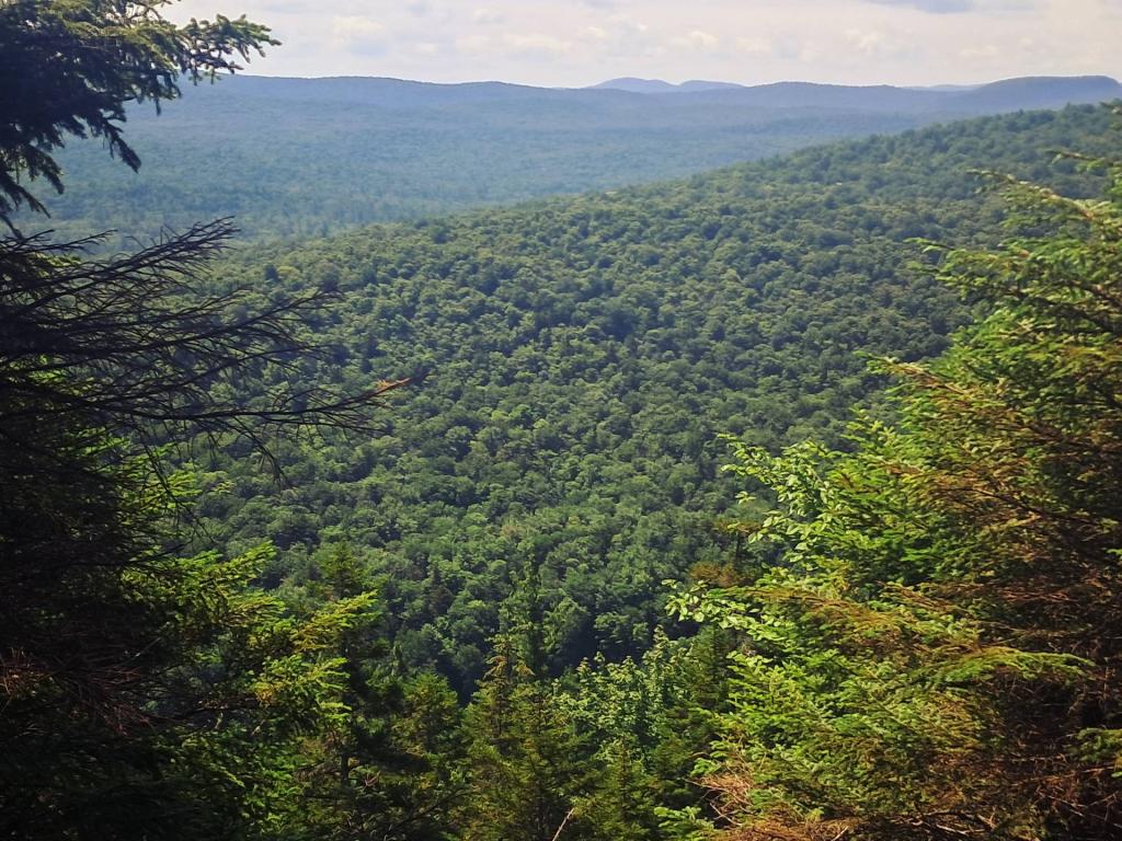 Photo: View off the Ledge of Mitchells Pond Mountain