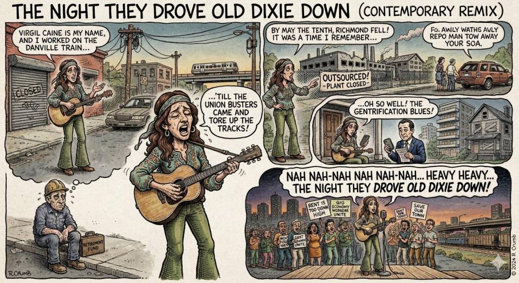Thematic Map: The Night they Drove Old Dixie Down [Expires July 31 2026]