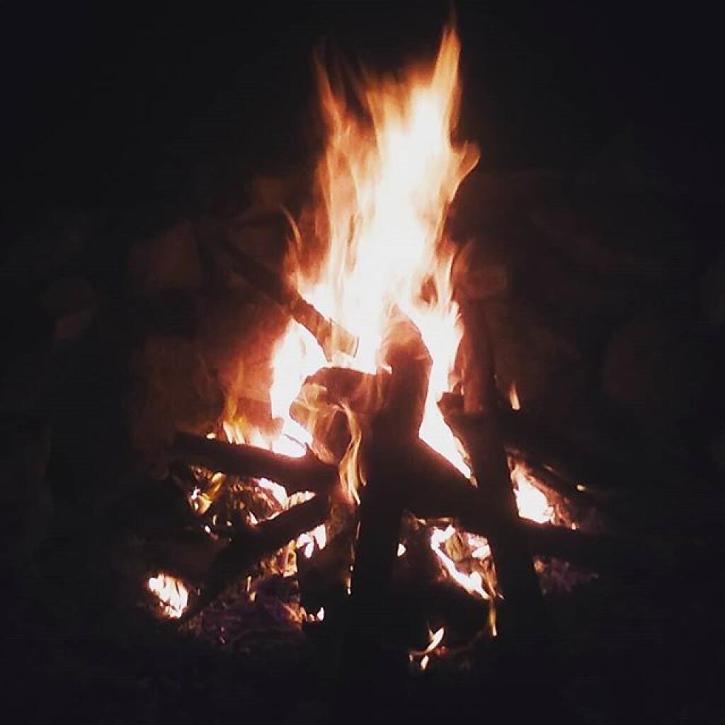Photo: Another night in the wilderness