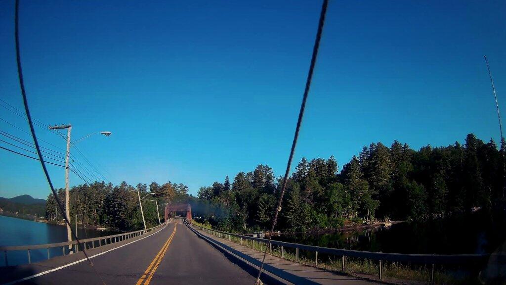 Photo: Crossing Long Lake