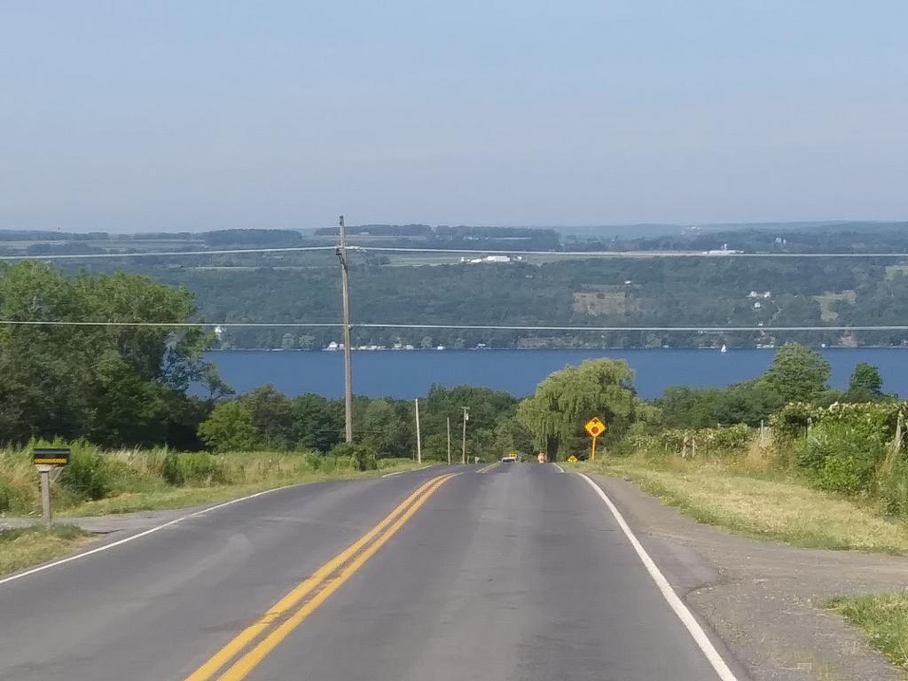 Photo: Seneca Lake from Searsburg Road