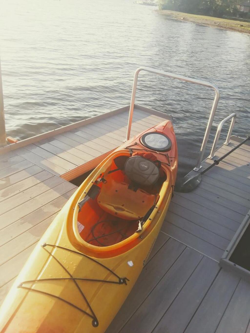 Photo: The Watkins Glen boat launch is shallow but pretty nice kayak launch