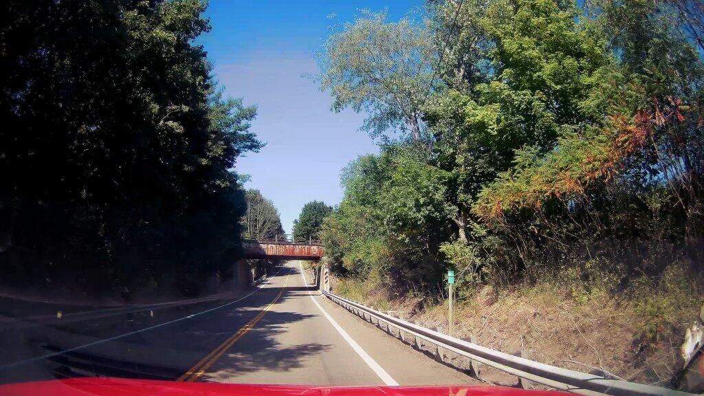 Photo: Narrow Railroad Bridge On NY 414