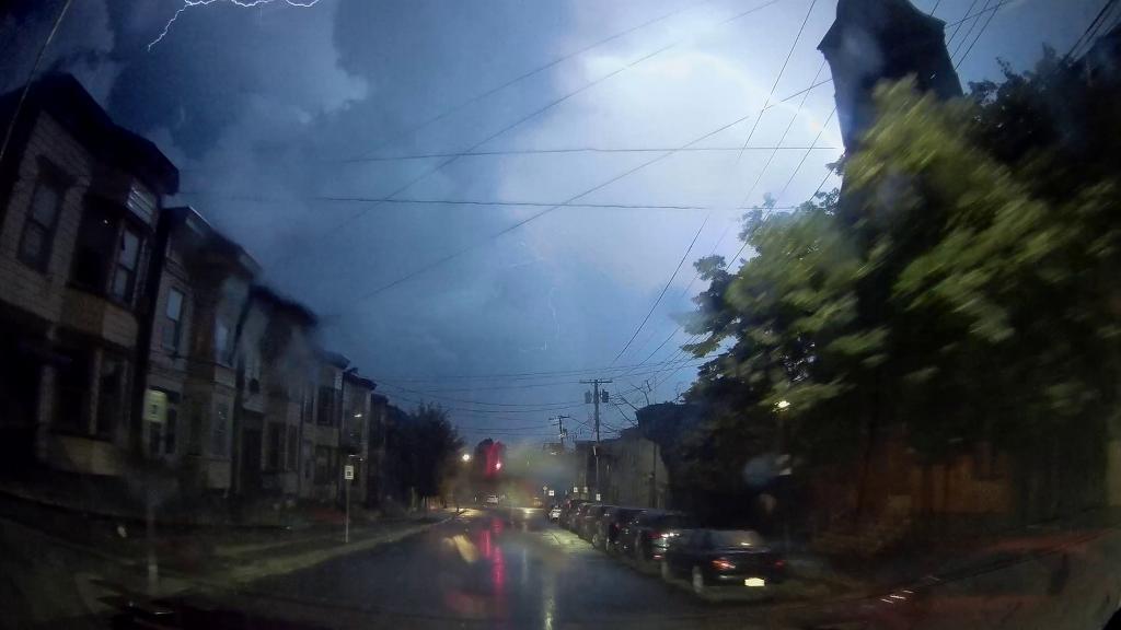 Photo: Thunderstorm on Sheridan Avenue