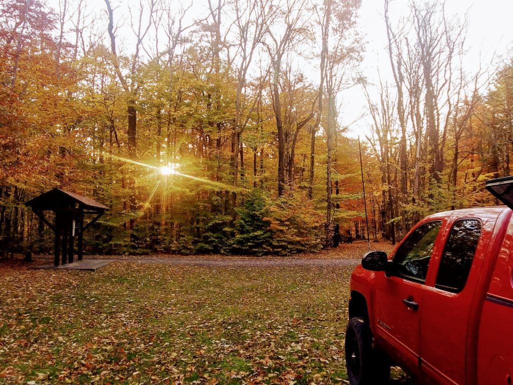 Photo: Sunrise at camp