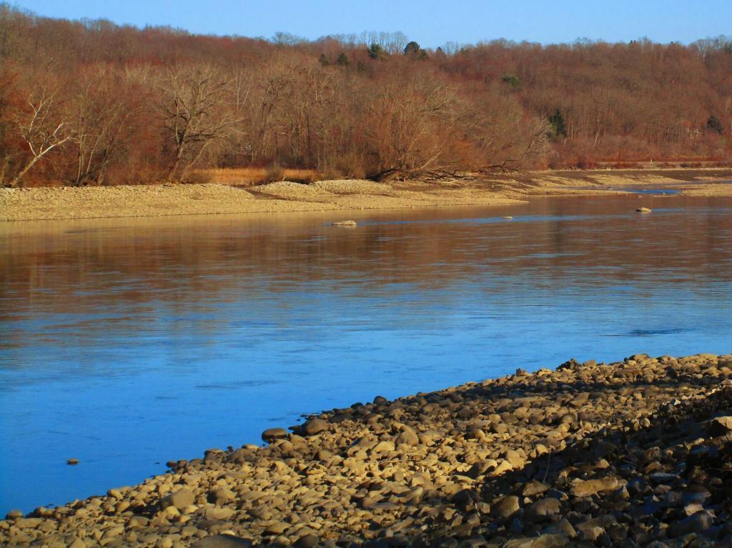 Photo: Drained Mohawk River