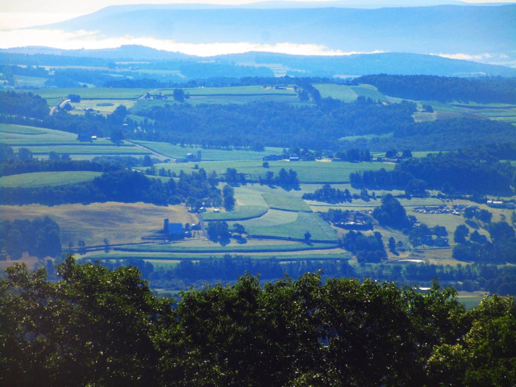 Photo: Endless Mountain Country from Lamb's Overlook