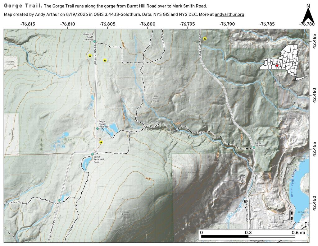Map: Gorge Trail